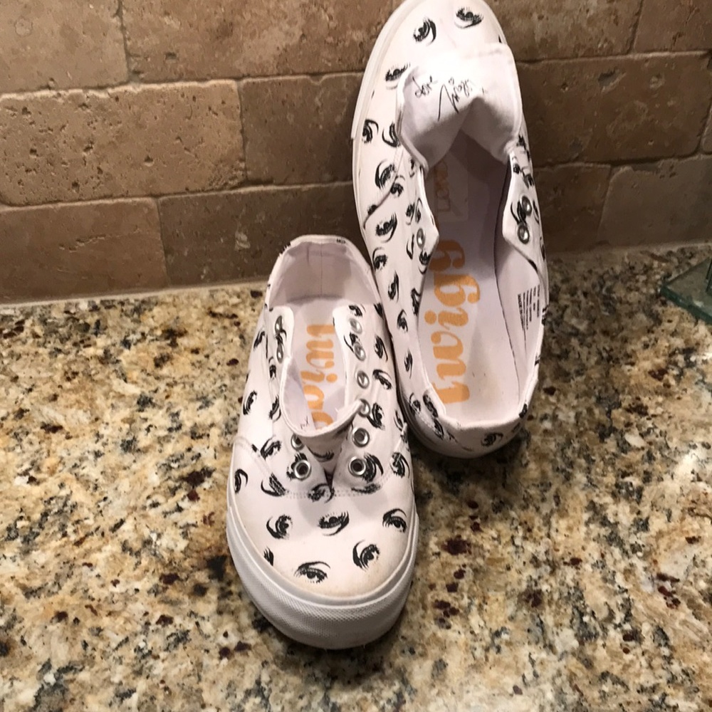 Twiggy London  fabric shoe.